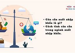 Công Thức Tính Cán Cân Xuất Nhập